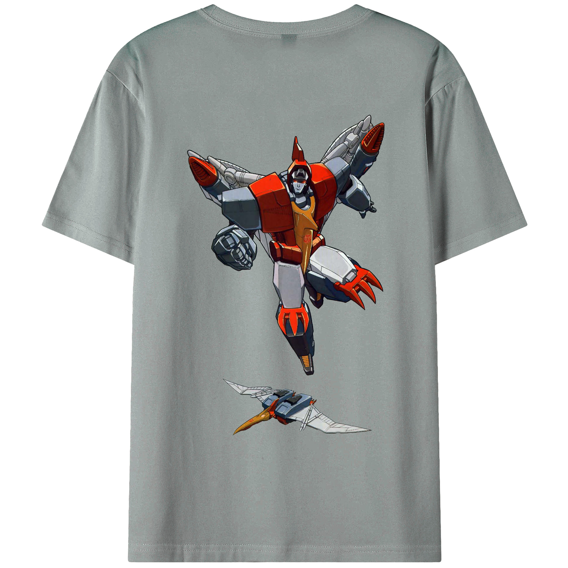 （画像用）  綿100％ メンズ半袖Tシャツ（バックプリント） 通気性